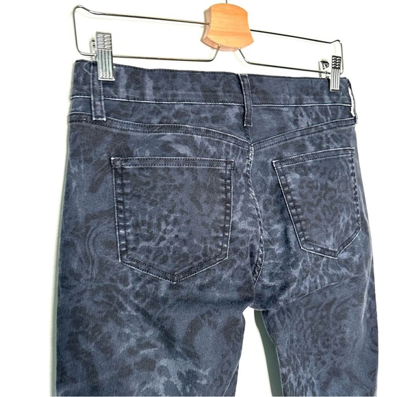 Gap 1969 | Black and Gray Animal Print Legging Jean Size 8 - Picture 4 of 6